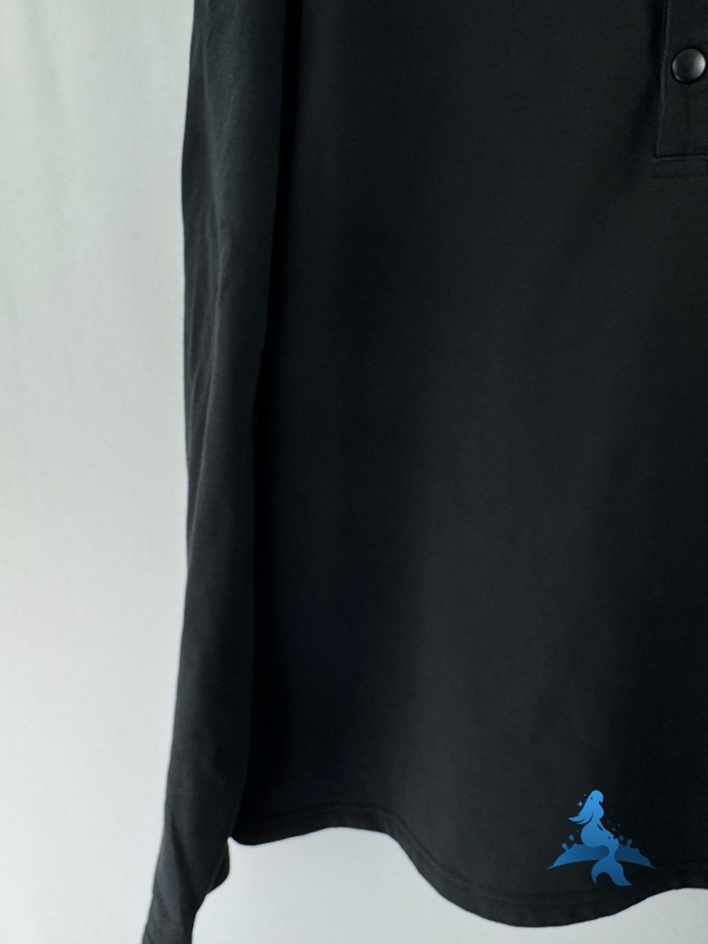 1306 - UNTUCKit - Parkson Snap Fleece Pullover - Mock Neck - XXL - Black - Picture 5 of 14